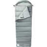 Ультралёгкий спальный мешок NATUREHIKE CNK2350WS023 M400 хлопковый с капюшоном весна осень серый, молния справа 6927595776056